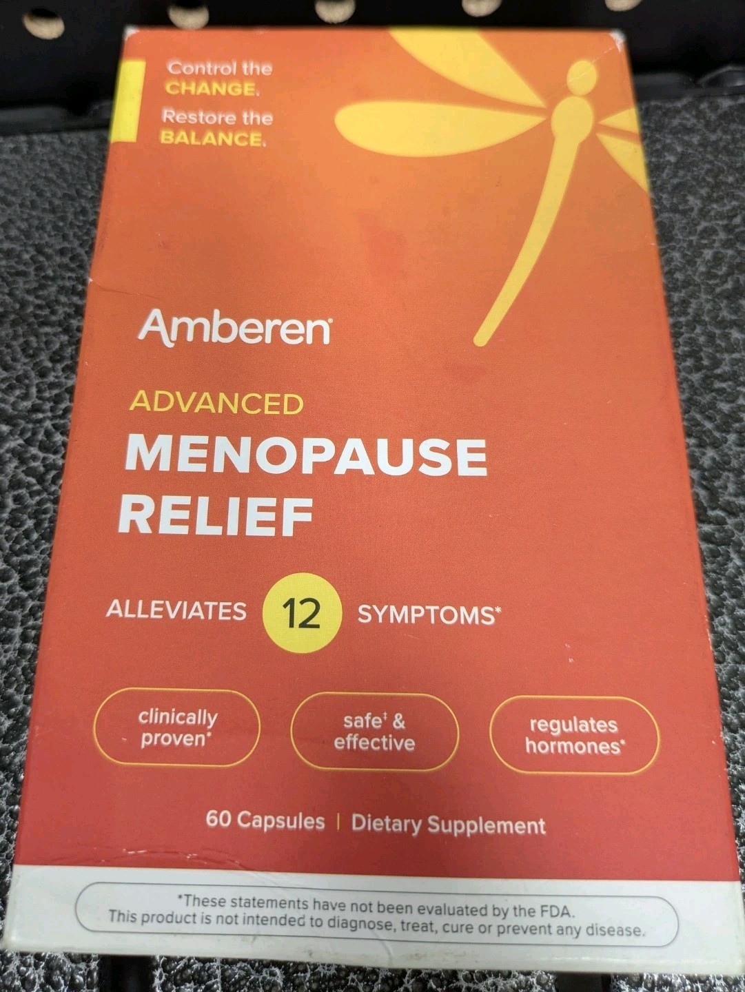 Amberen Advanced Menopause Relief 60 Capsules Each-Ex 06/26