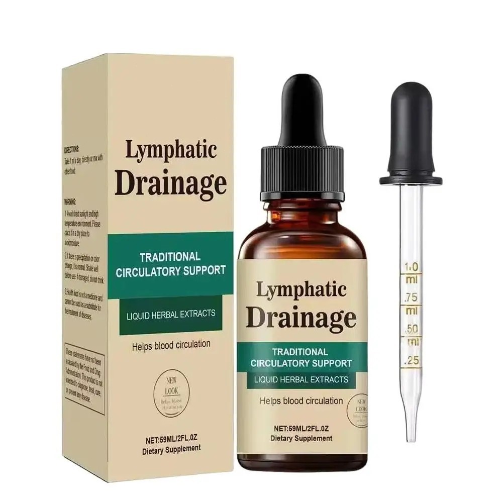 Lymphatic Drainage Drops,Lymphoria,for Detox Bloat Relief & Immune Support 59ml