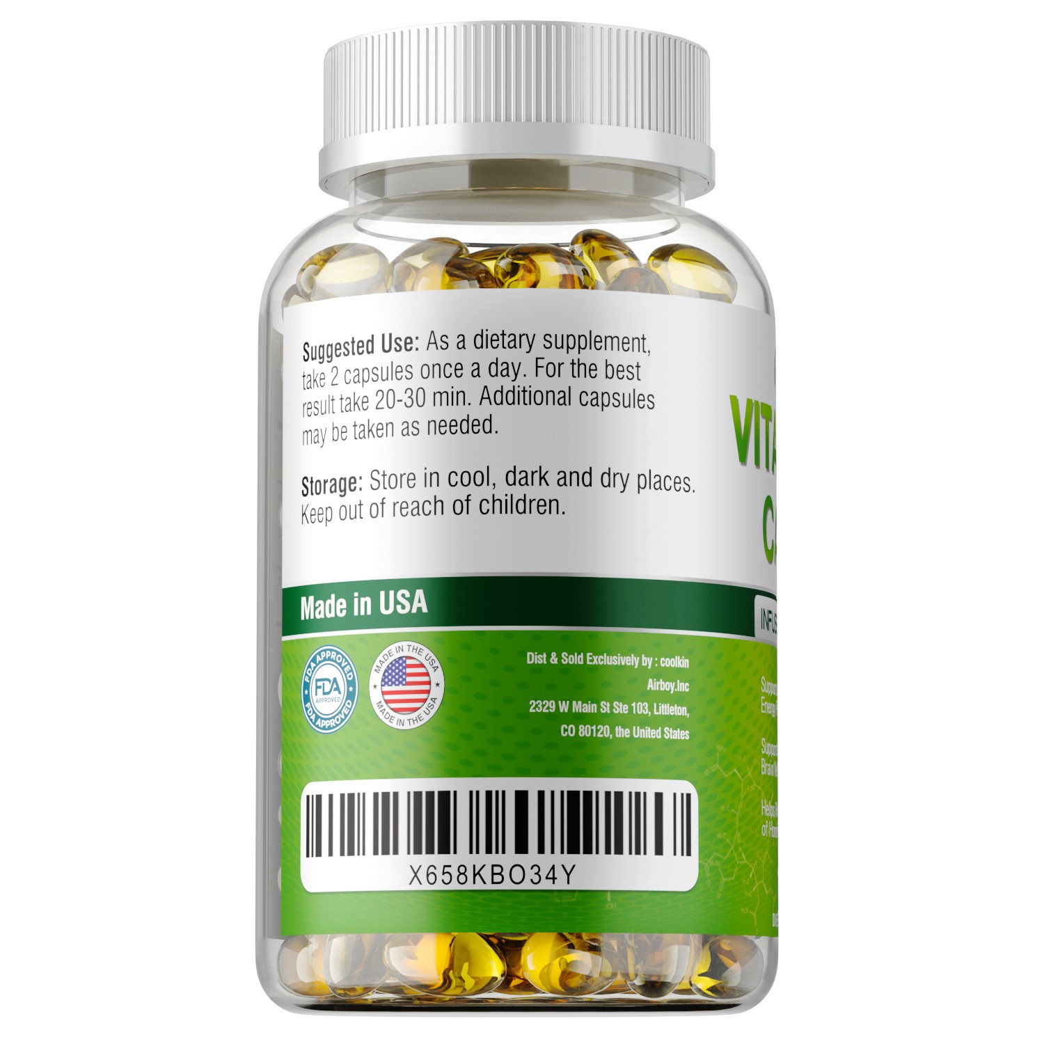 Vitamin B-12 Methylcobalamin 1000mcg – Immune Supplement, Heart Health, Non-GMO