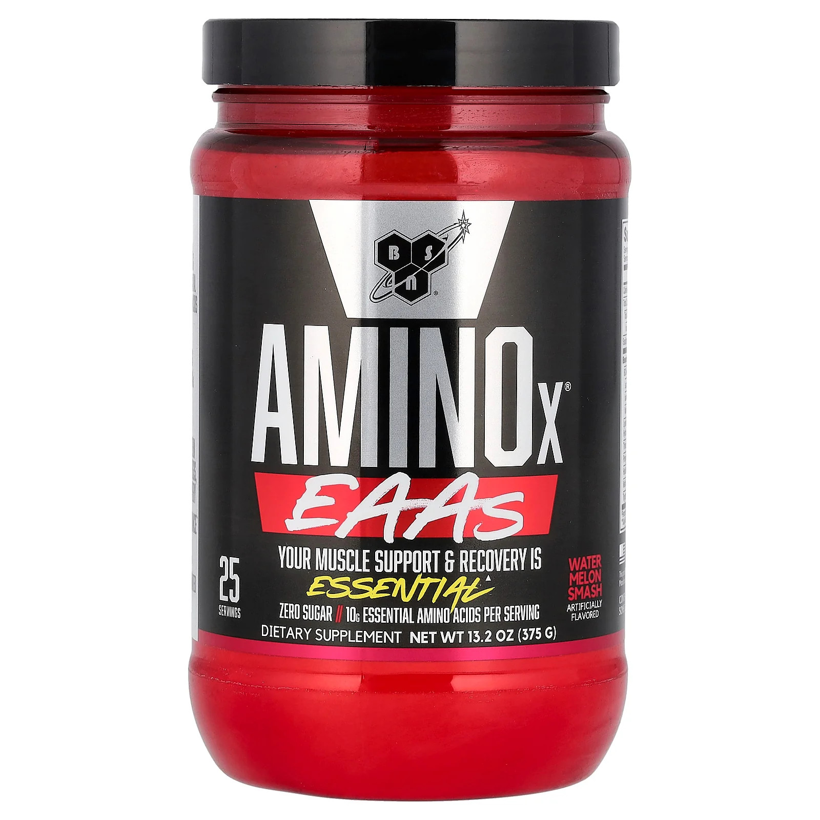 2 X BSN, AminoX�, EAAs, Muscle Support & Recovery, Watermelon Smash, 13.2 oz (3