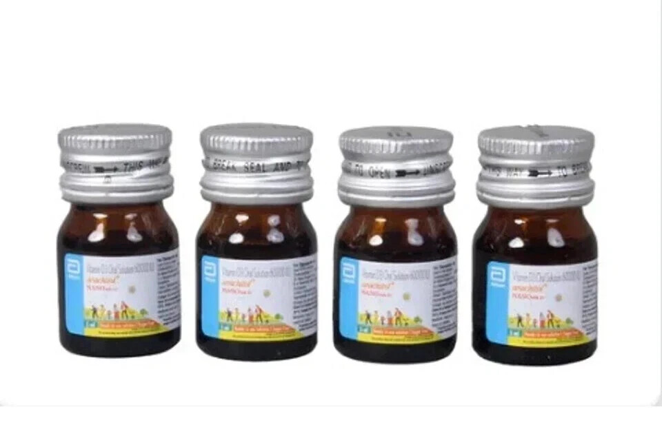 Arachitol Nano 5ml x 4 | Bone Health & Vitamin D3 Oral Solution | Free Shipping