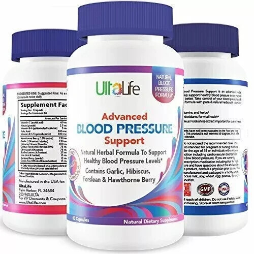 Best HIGH Blood Pressure Pills to Lower BP Naturally – Advanced Hypertension Sup
