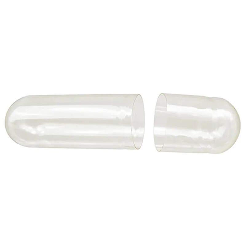 Gelatin Size 00 Separated Capsules 1000 Count Capsules Empty Capsules