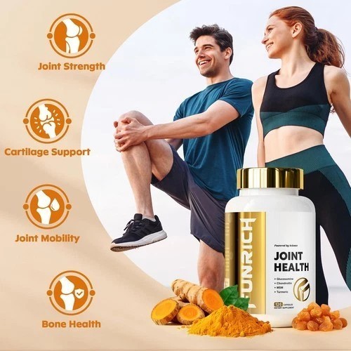 Joint Health Supplement with Glucosamine, Chondroitin, MSM & Turmeric