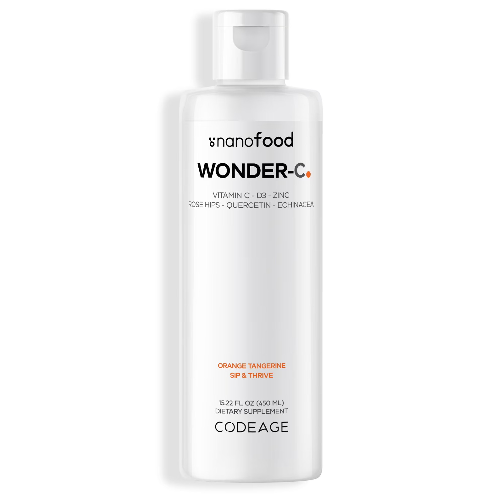 Nanofood Liposomal Wonder-C Liquid Vitamin C 1000mg 15.22 fl oz