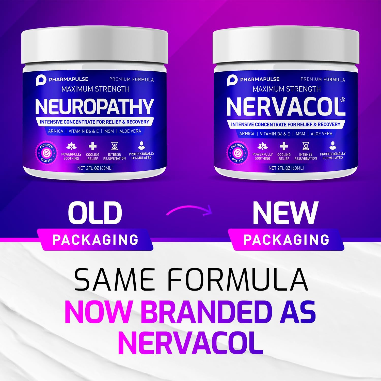 neuropathy nerve relief cream all natural for feet, hands, legs toes