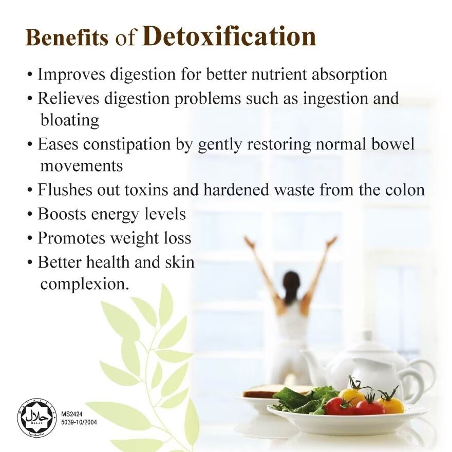 NH Detoxlim Clenx Tea for Natural Weight Loss & Detox 55 Sachets- Expiry 06/2026