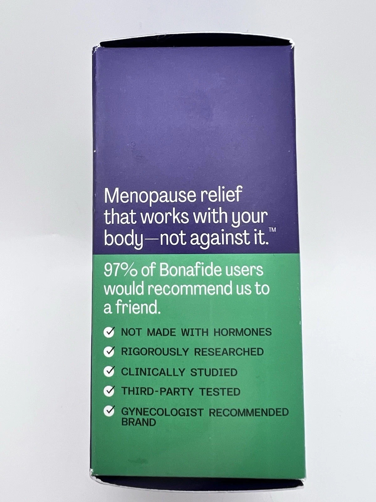 2x Bonafide Hot Flash and Night Sweats Relief Tablets 14 Day Supp 28ct Ex 04/27