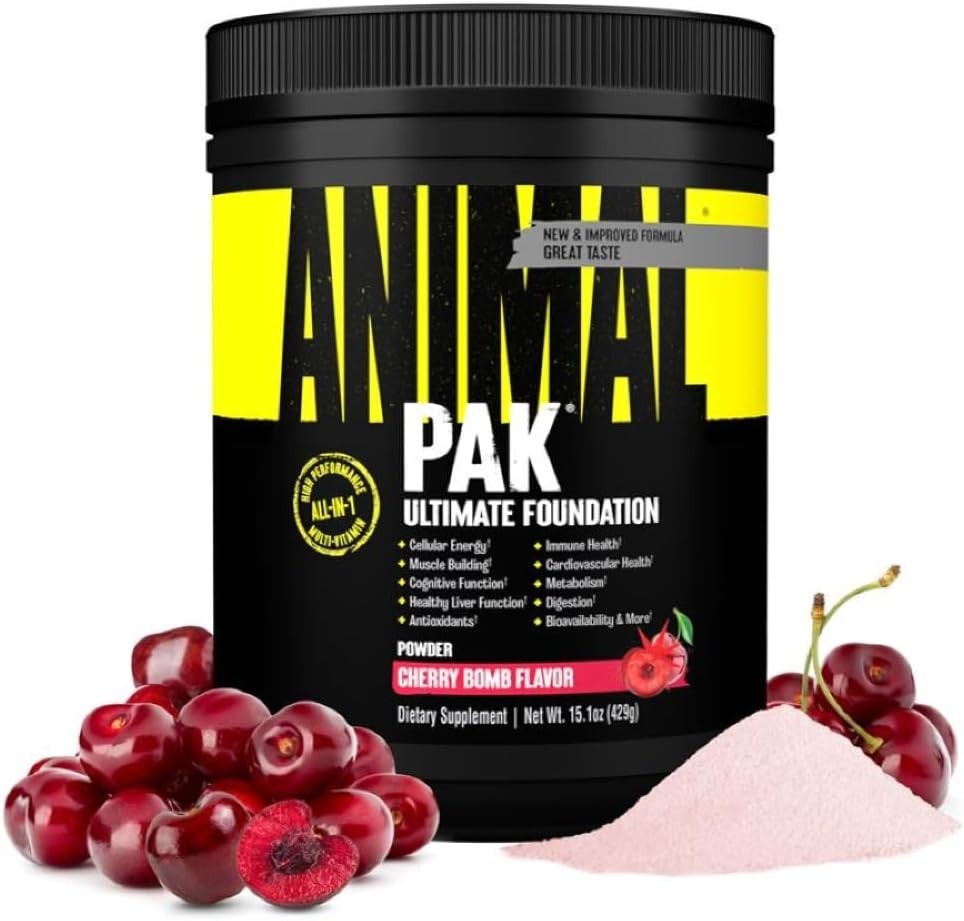 Animal Pak – Convenient All-in-One Vitamin & Supplement Powder – Zinc, Vitamins