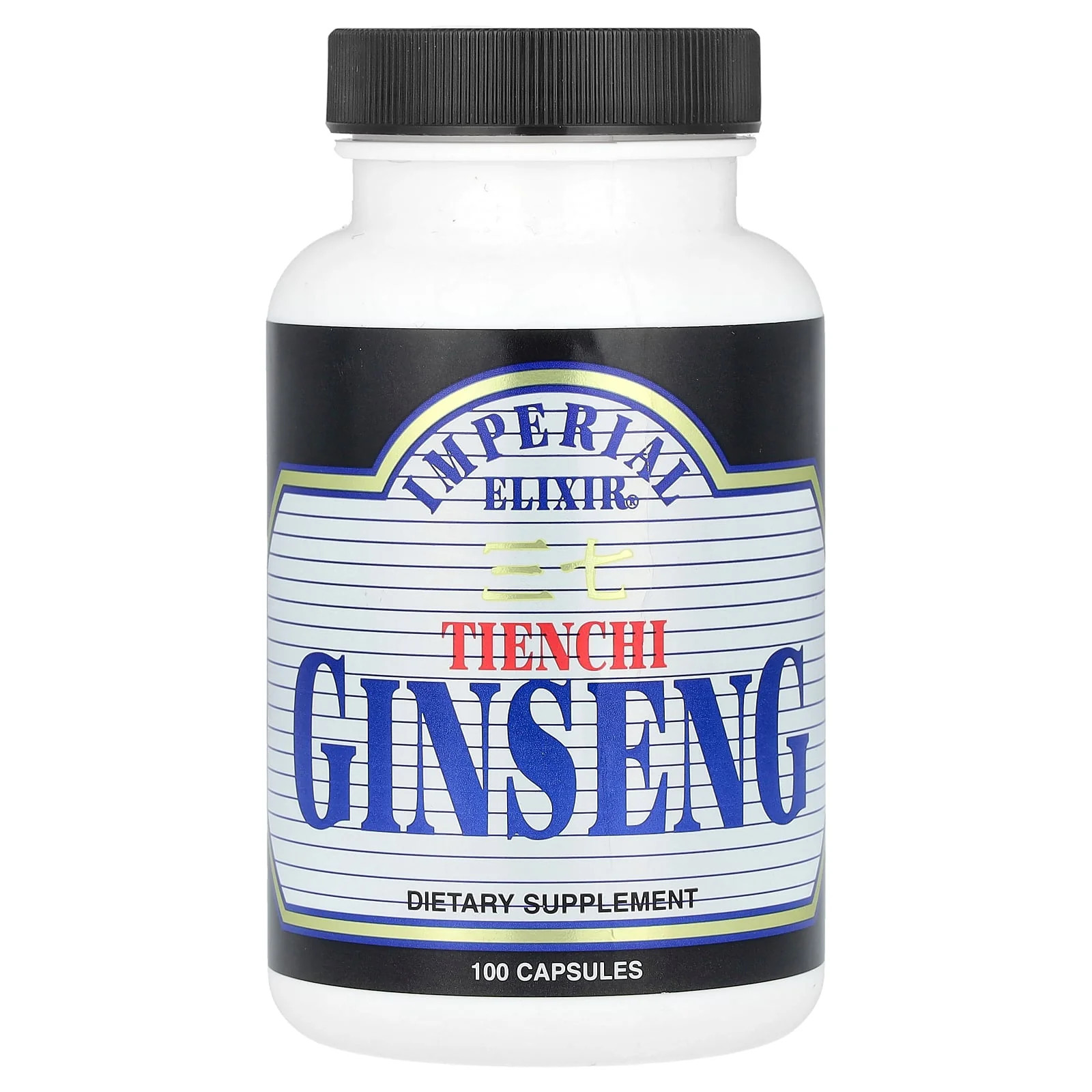 2 X Imperial Elixir, Tienchi Ginseng, 100 Capsules (500 mg per Capsule)