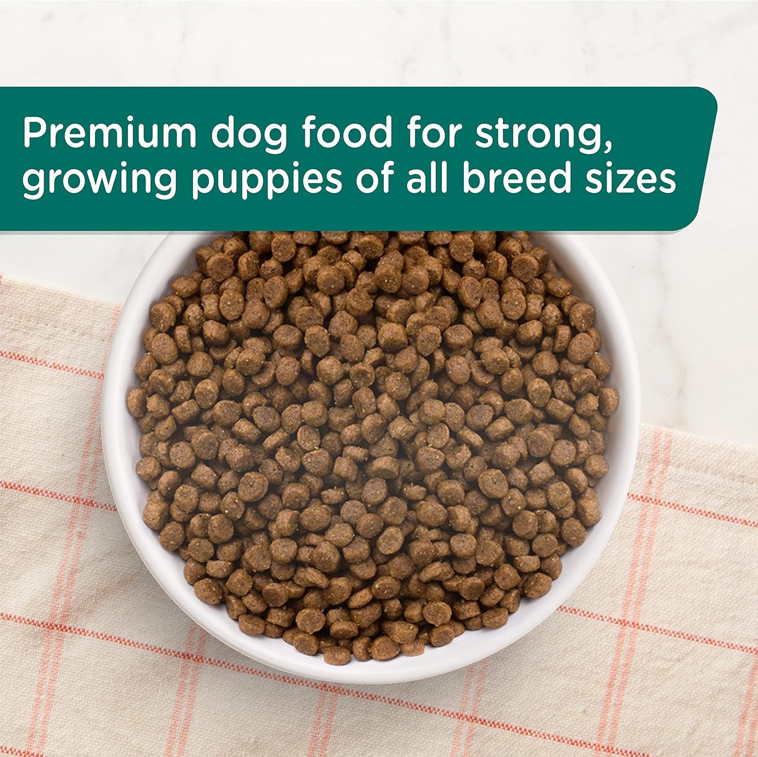 Nutrish Bright Puppy Premium Natural Dry Dog Food,Real Chicken & Brown Rice Reci