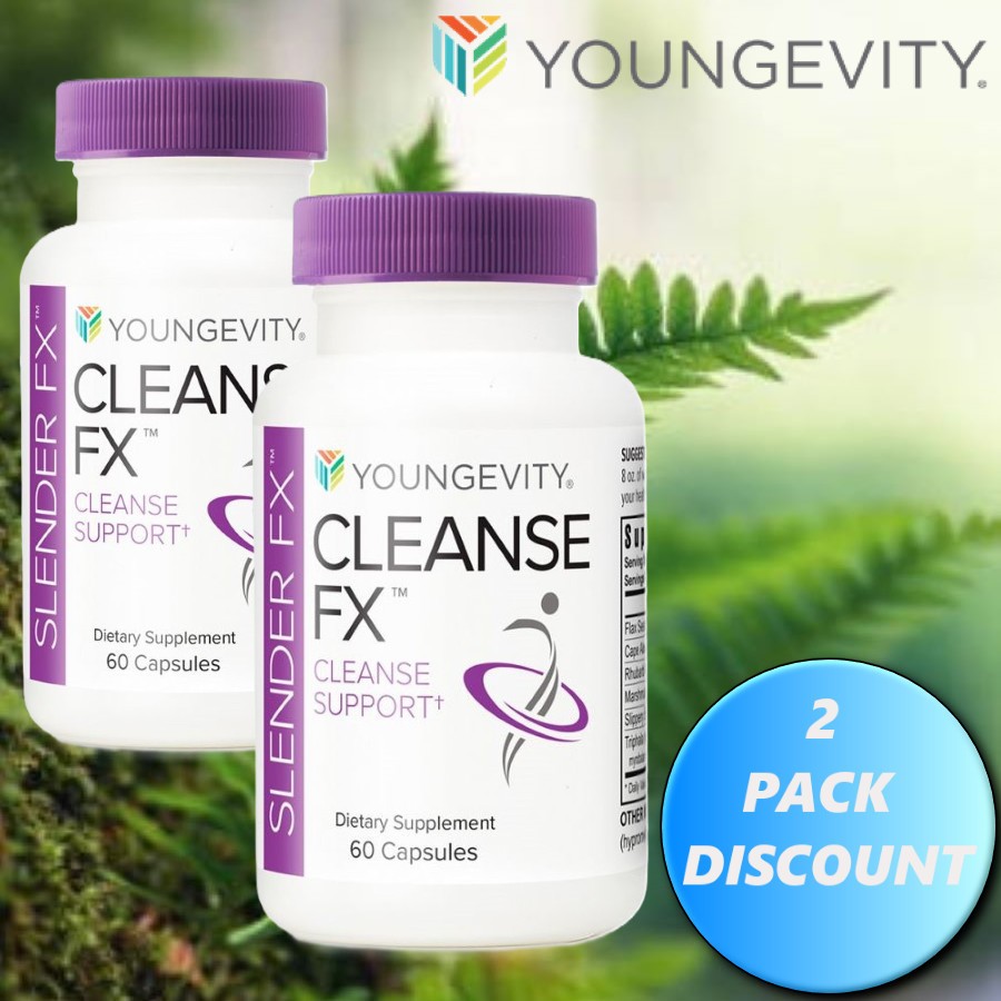 Youngevity Dr. Wallach Slender Fx™ Cleanse Fx™ – 60 capsules (2 Pack)