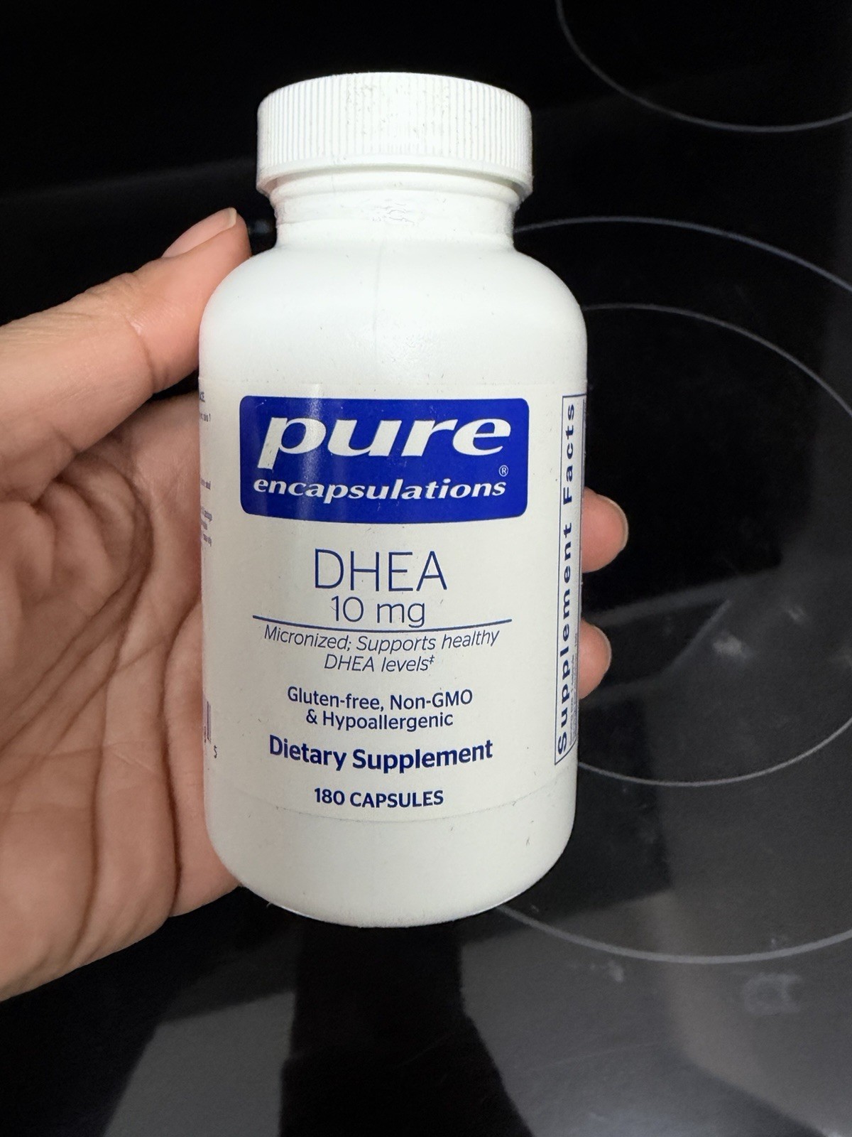 DHEA 10mg- inmune support, hormone balance, metabolism and energy levels, 180 ca