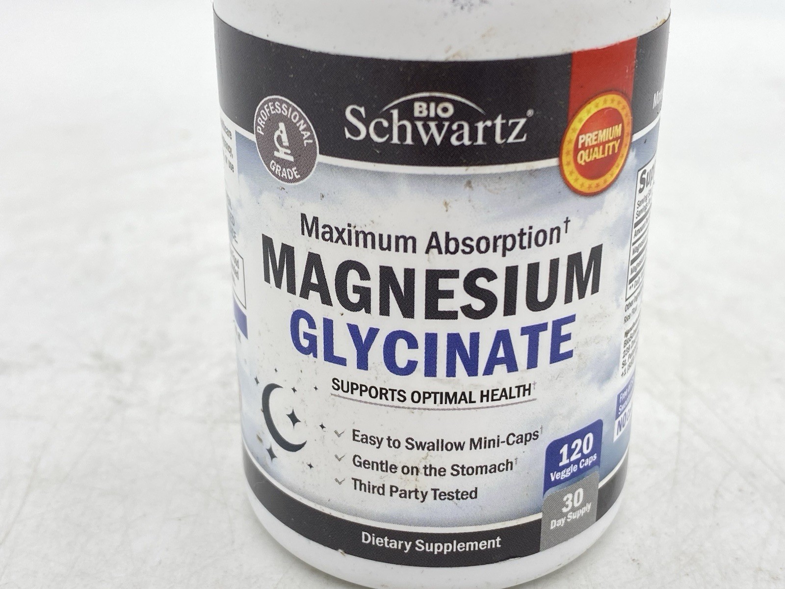 BioSchwartz Magnesium Glycinate 500Mg Capsules, Maximum Absorption Supplement