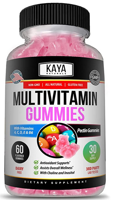 3x 60ct Multi Vitamin Gummy, Biotin, Vitamin A, C & E, Zinc & Vitamin B-12