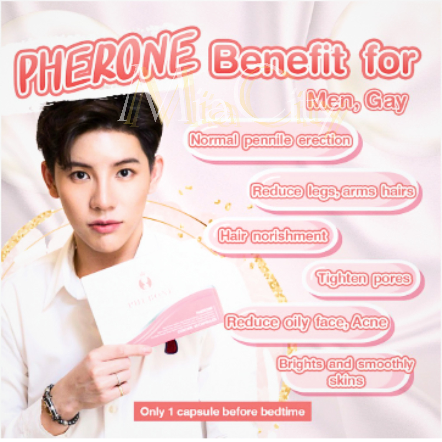 PHERONE PLUS Dietary Supplements Female Collagen Antioxidant Vitamin Skin Food