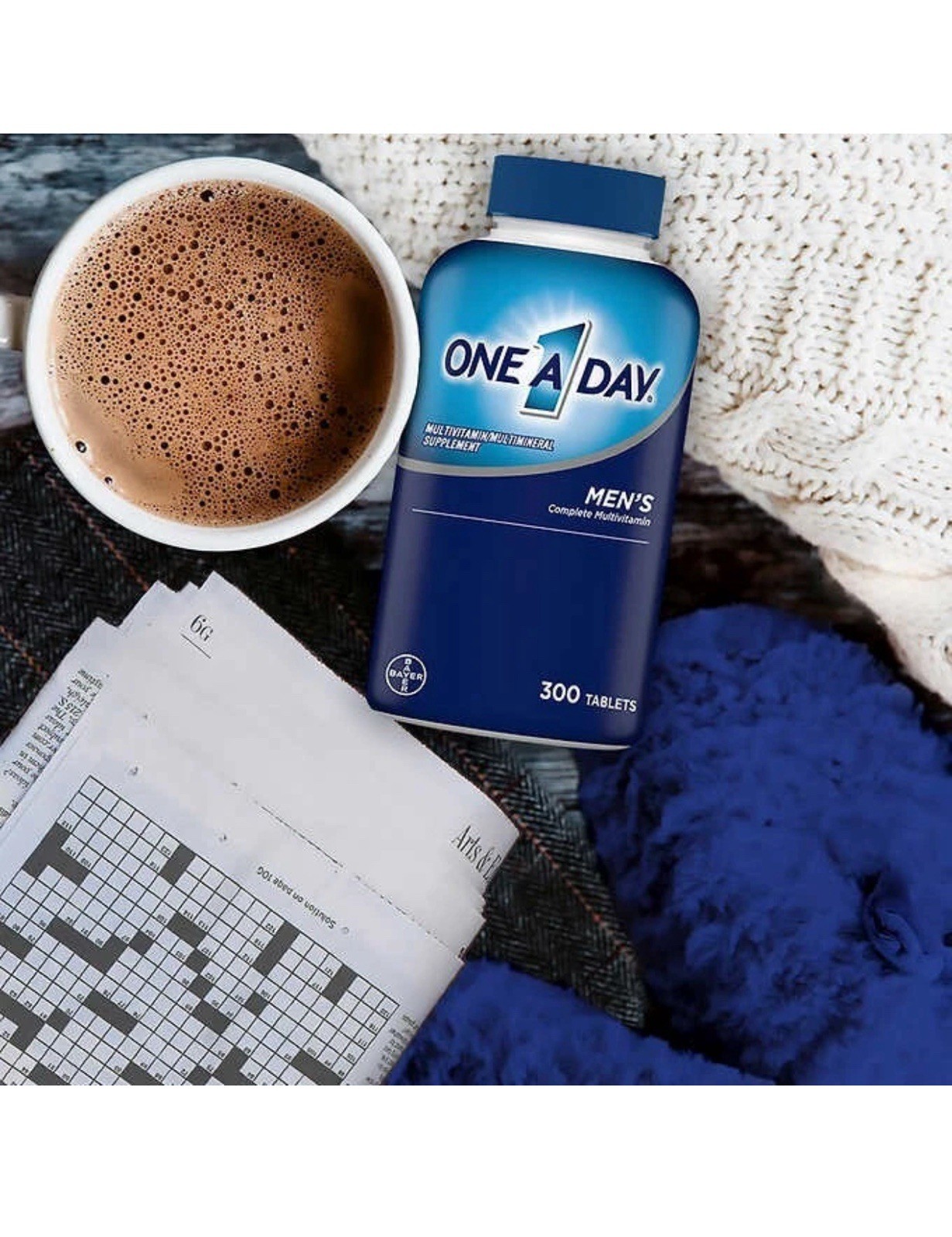 One A Day Men’s Multivitamin Tablets, 300 ct.