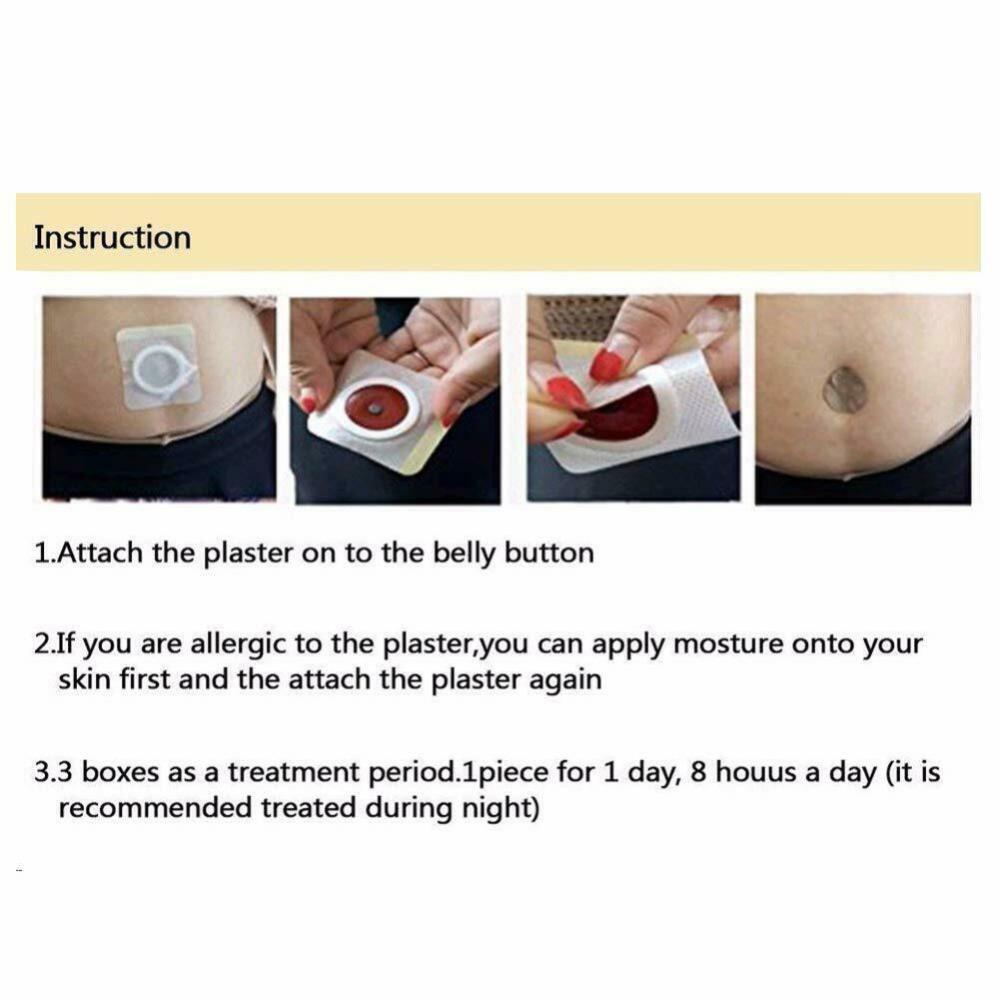 60/120Pcs Fat Burning Patch Belly Pads Detox Body Beauty Care Convenient Tool