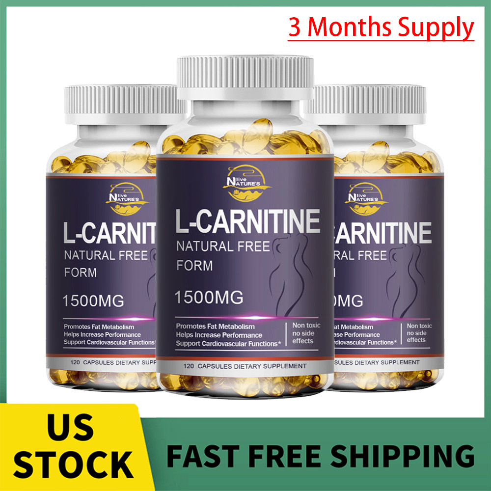 Acetyl L-Carnitine Fat Burner Weight Loss Antioxidant High Potency Supplement