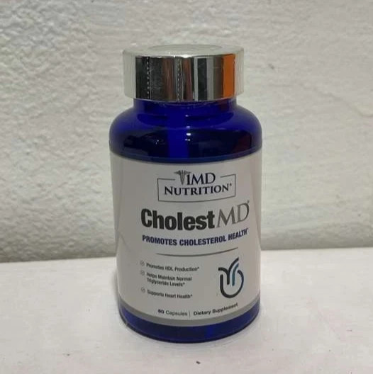 1MD Nutrition CholestMD with Olive Leaf Extract 60 cap. ( Pack of 3 )