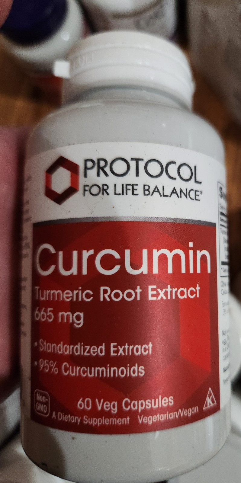 Protocol For Life Balance Curcumin Turmeric – 60 CAPS – EXP : 2029