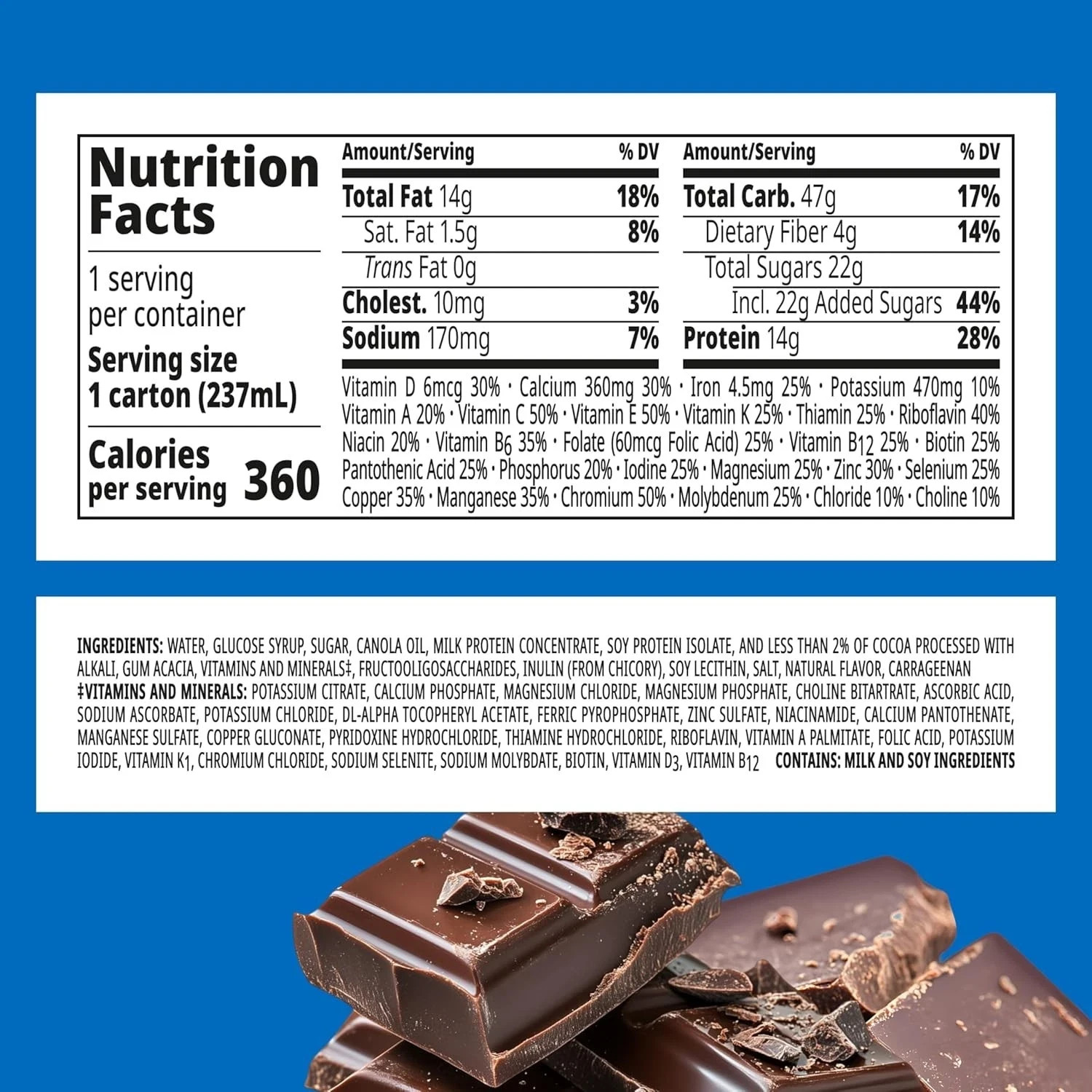 BOOST Plus Nutritional Drink, Rich Chocolate, 8 fl oz 8 Fl Oz (Pack of 24)