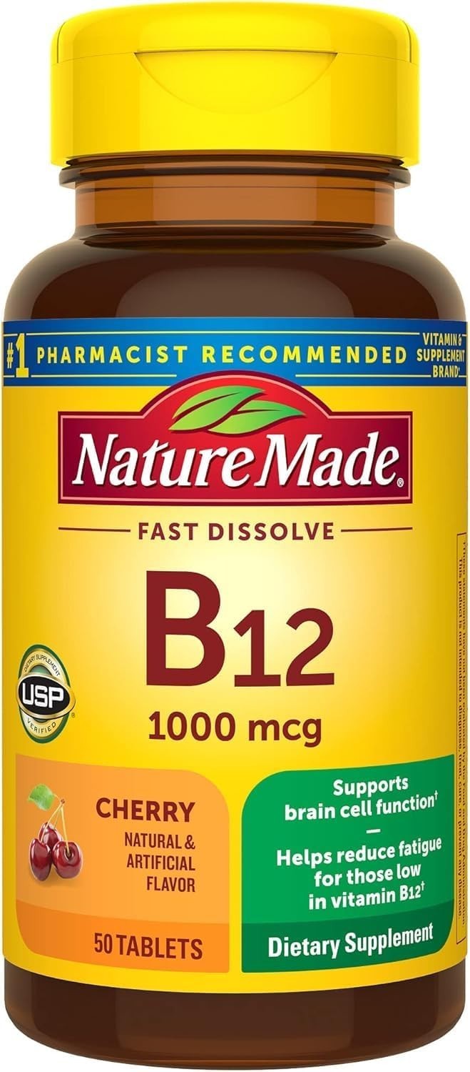 Ultra B-12 Micro-Lozenges, Cherry Flavor (1000 mcg) – Pack of 2