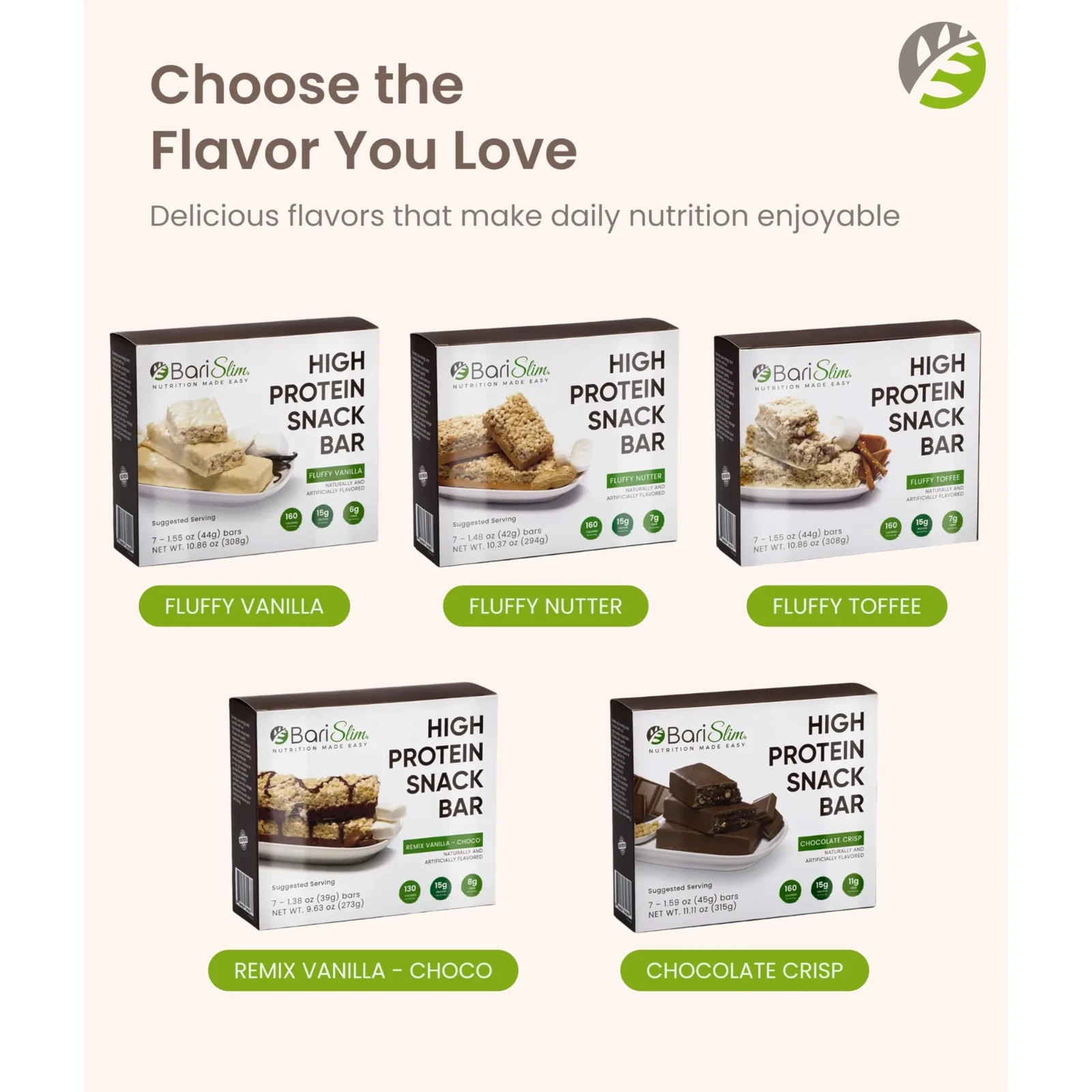 BariSlim High Protein Snack Bar for Bariatric Patients – Chocolate Crisp Bar