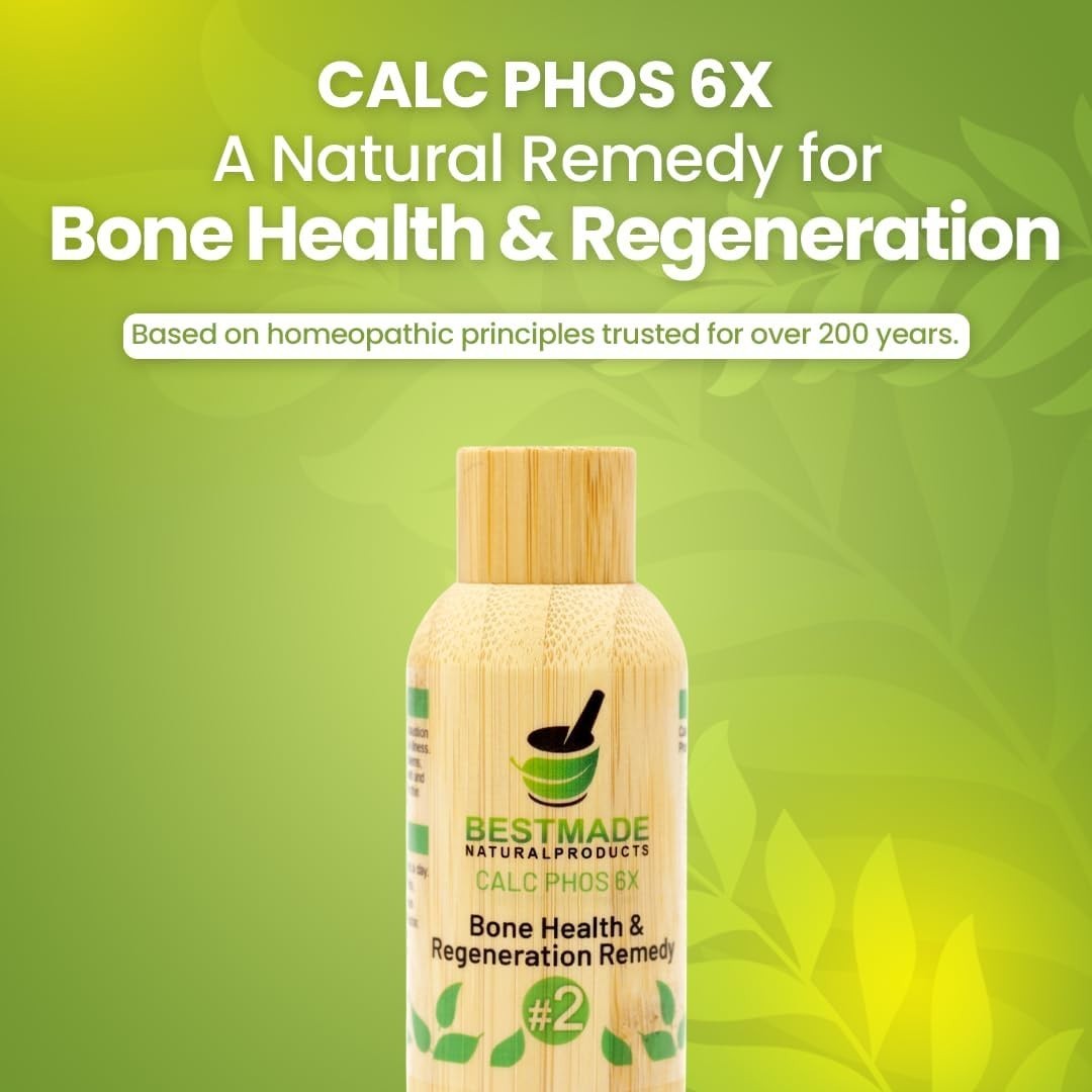 Homeopathic Calc Phos 6X Bone & Growth Support Pellets 300 Count