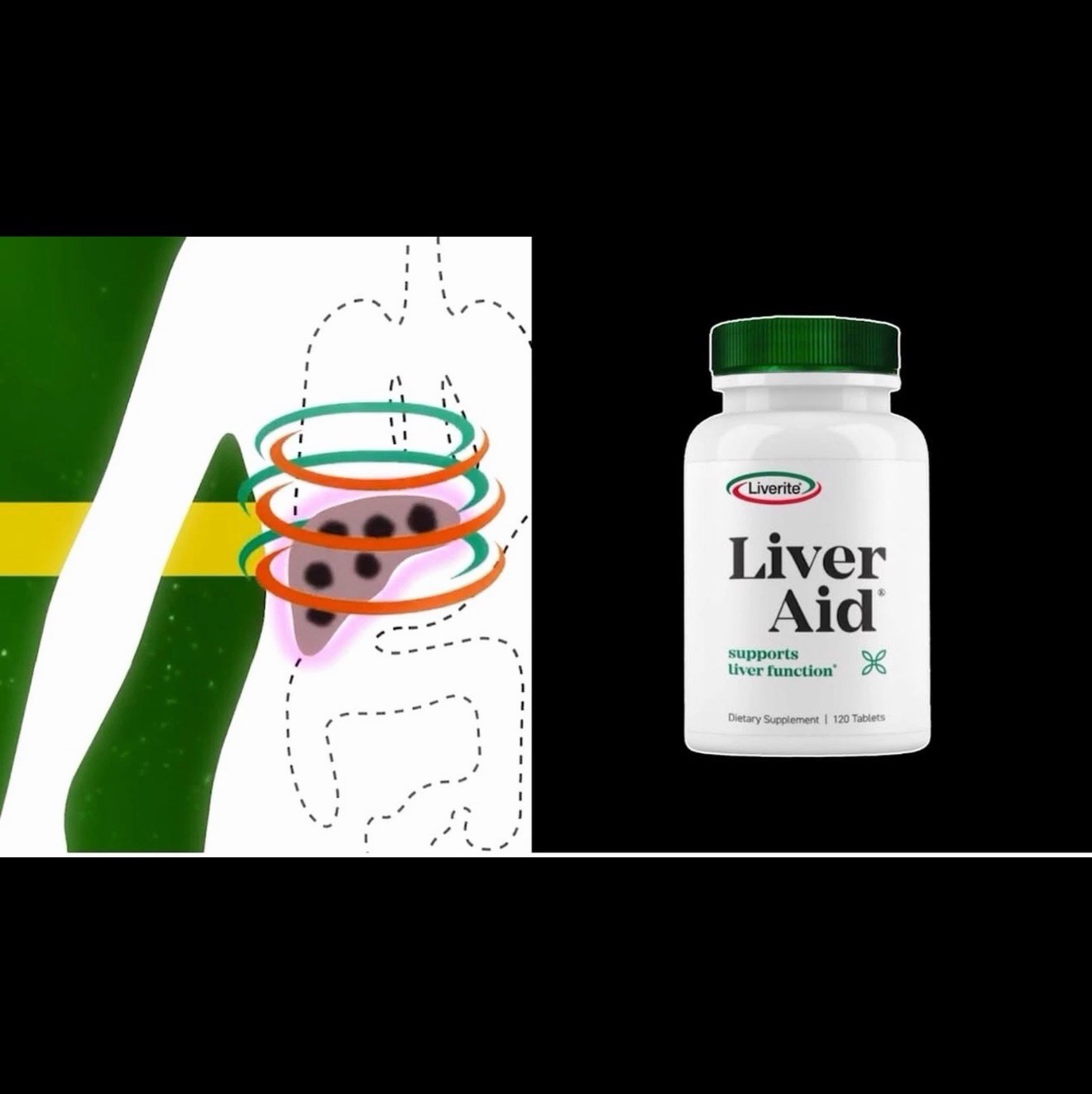 LIVERITE LIVER AID 2-Pack 120 Tablets (Total 240ct) LIVER SUPPORT & CLEANSER NEW