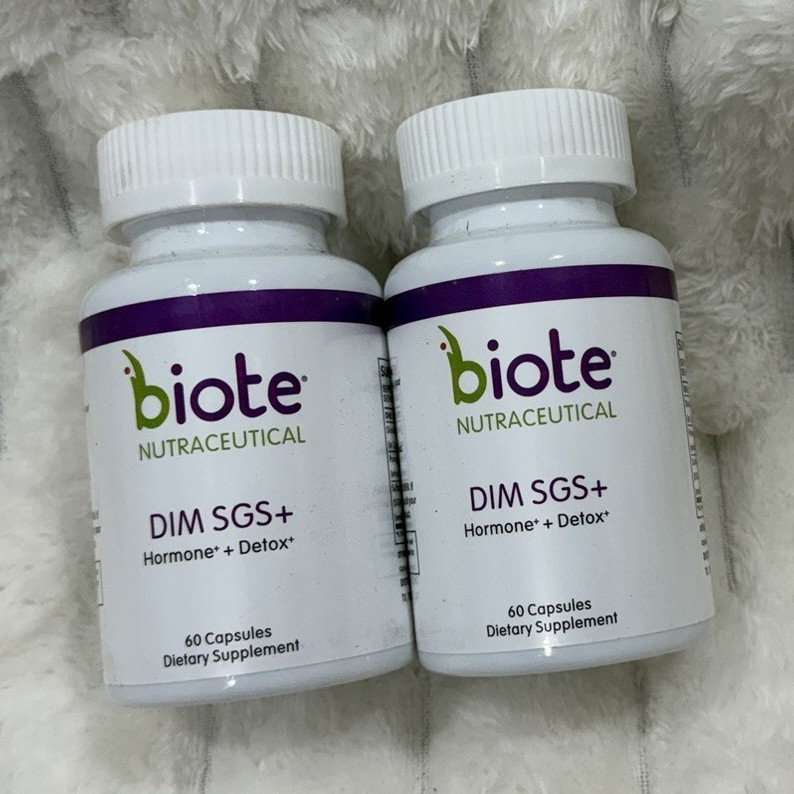 bioTE Nutraceutical DIM SGS+ Hormone Support + Detox 150 mg 60 Caps