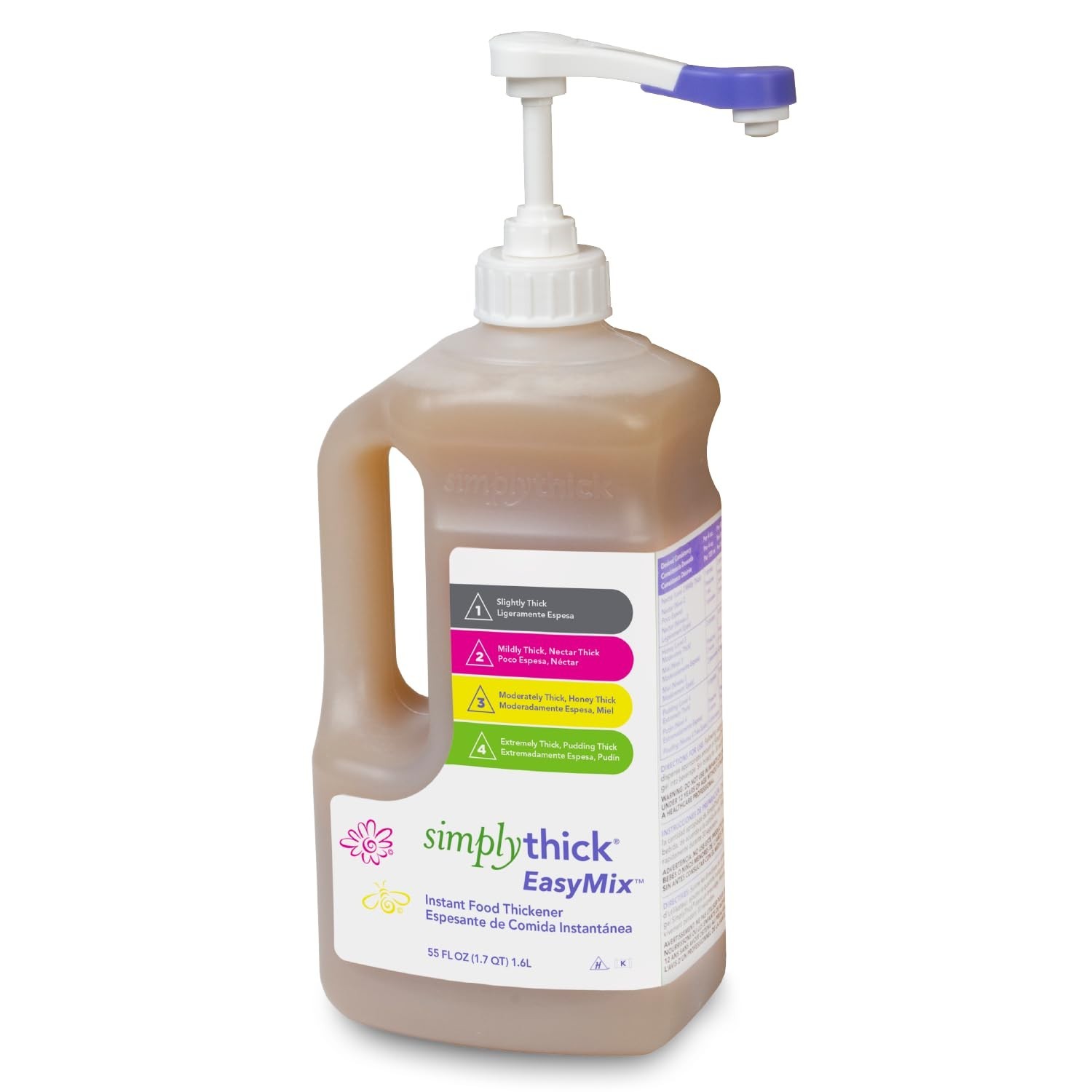 SimplyThick EasyMix | 302 Servings | Gel Thickener for those with Dysphagia & Sw
