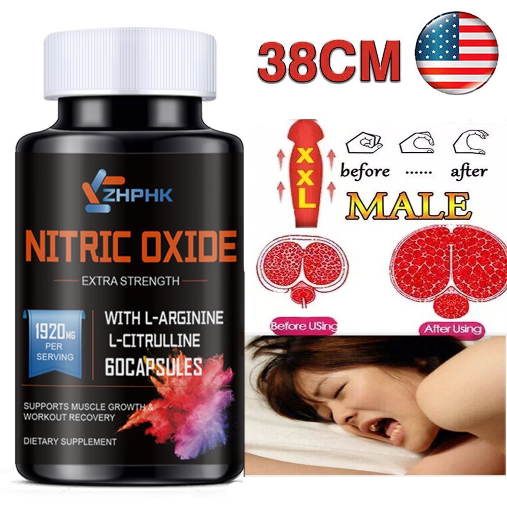Nitric Oxide & Circulation Booster – L-Arginine,L-Citrulline -Extra Strength