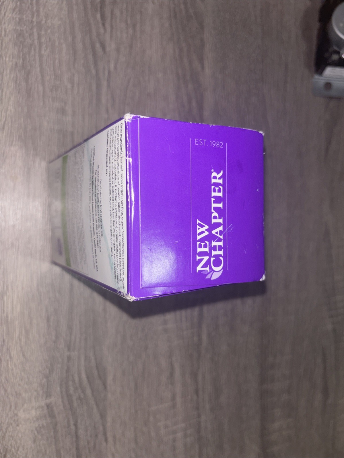 6/26 New Chapter Advanced Perfect Prenatal Multivitamin, 192 Tablets Exp 6/26