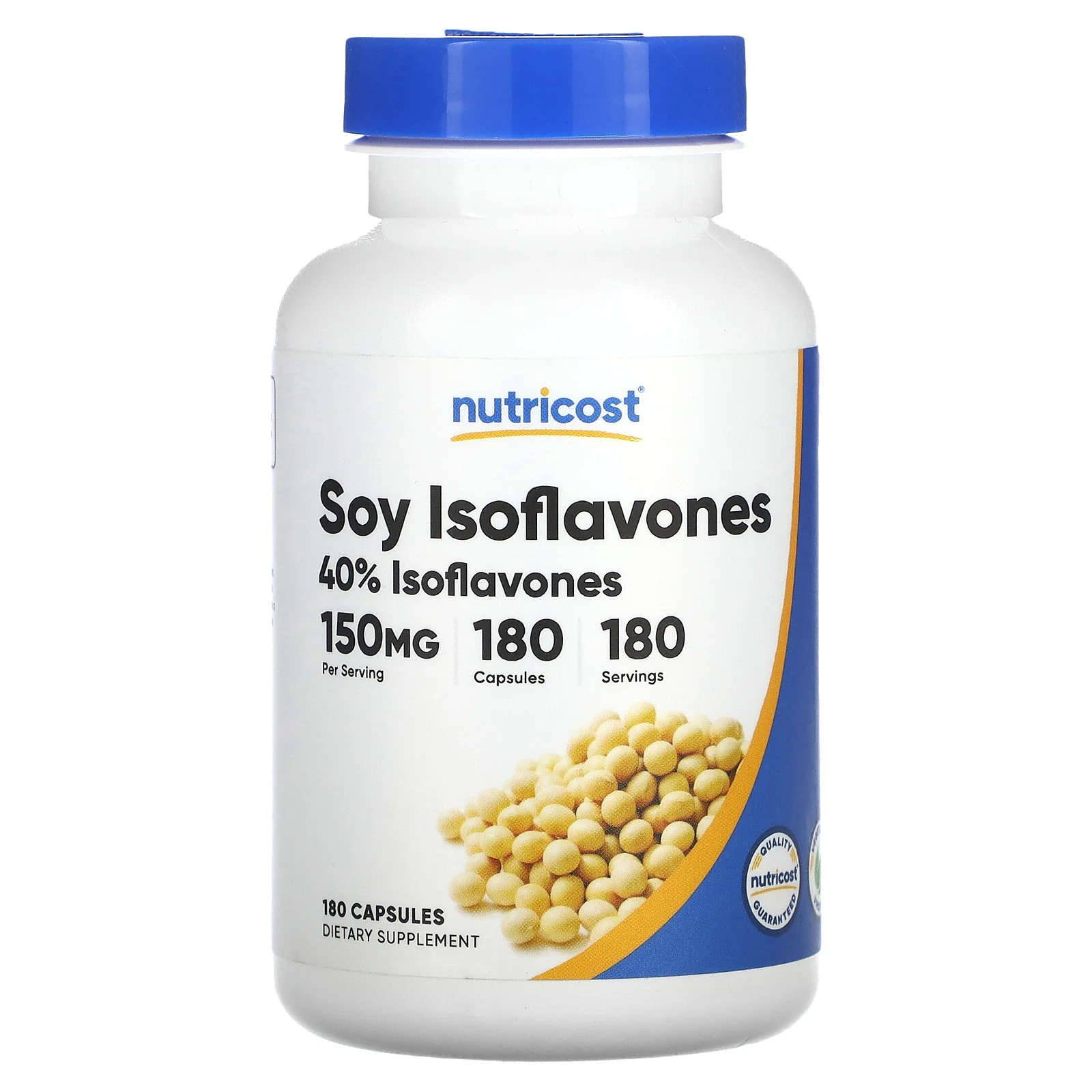 2 X Nutricost, Soy Isoflavones, 150 mg, 180 Capsules