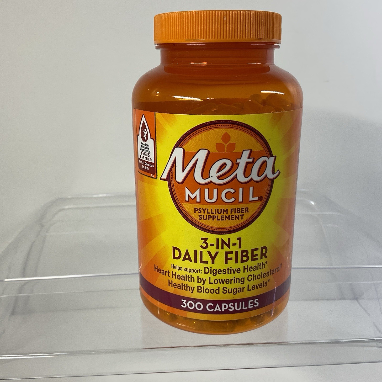 Metamucil Multi-health Psyllium Fiber Supplement Capsules 300 Ct. Exp. 11/2028!!