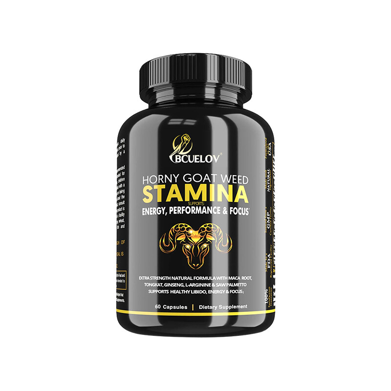 Horny Goat Weed 30 To 120 Capsules 1000mg Male Libid Boost
