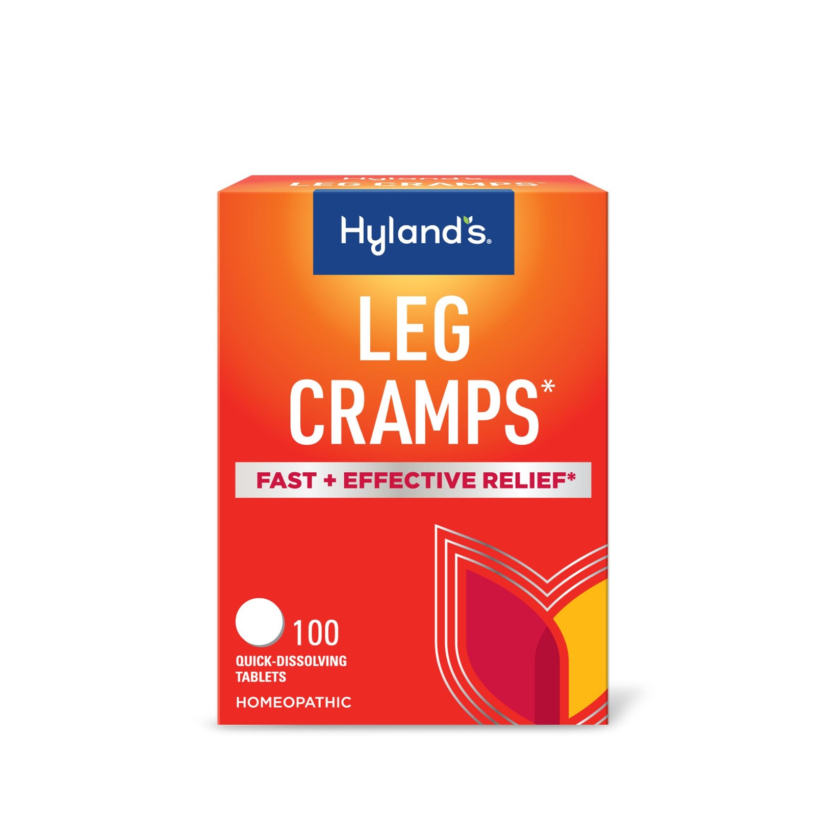 Hyland’s Leg Cramps, Relief of Leg, Calf, 100 Count (Pack 1), Multi
