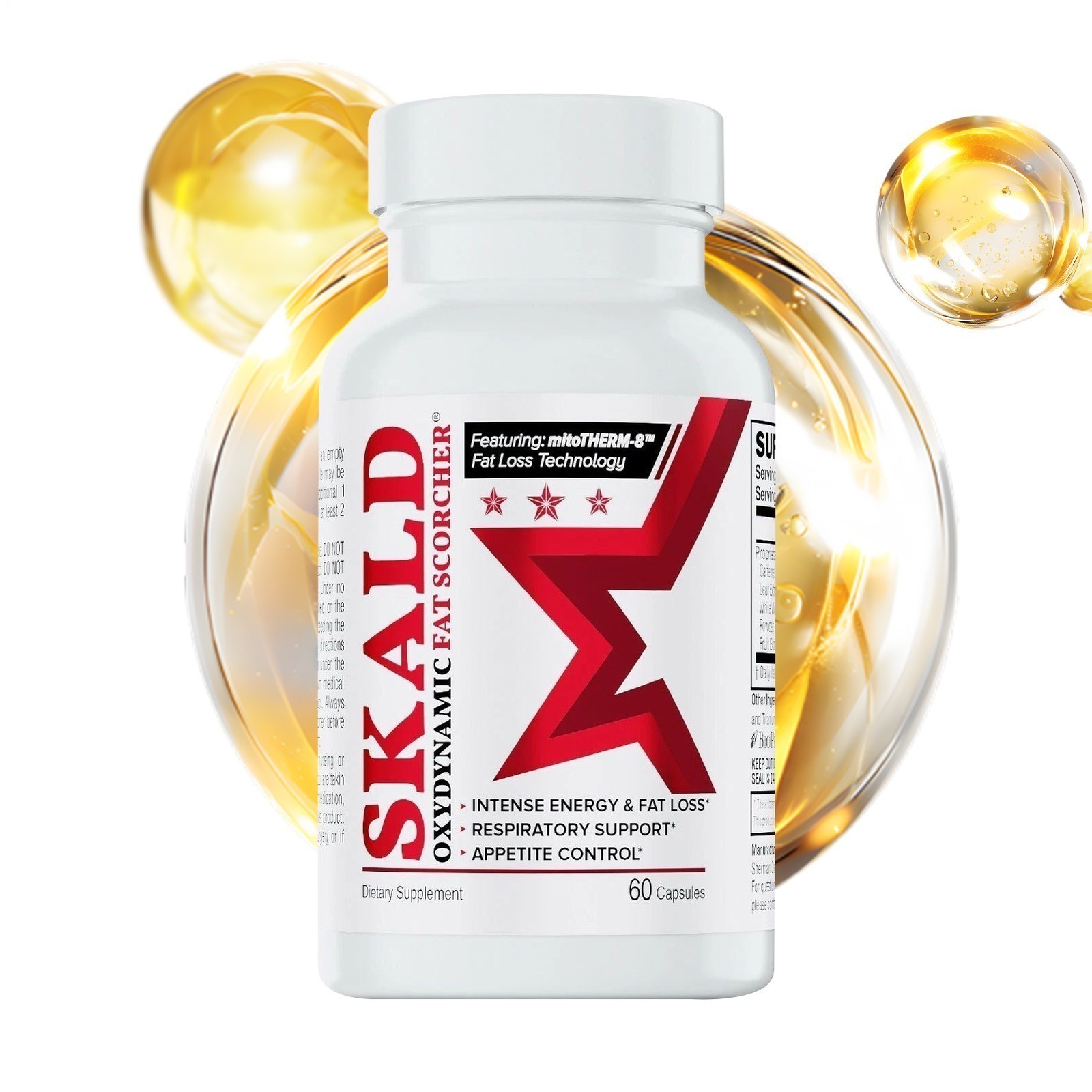 Official Store – S’KALD Thermogenic Fat Burner – Cyber Week 1-5 pack