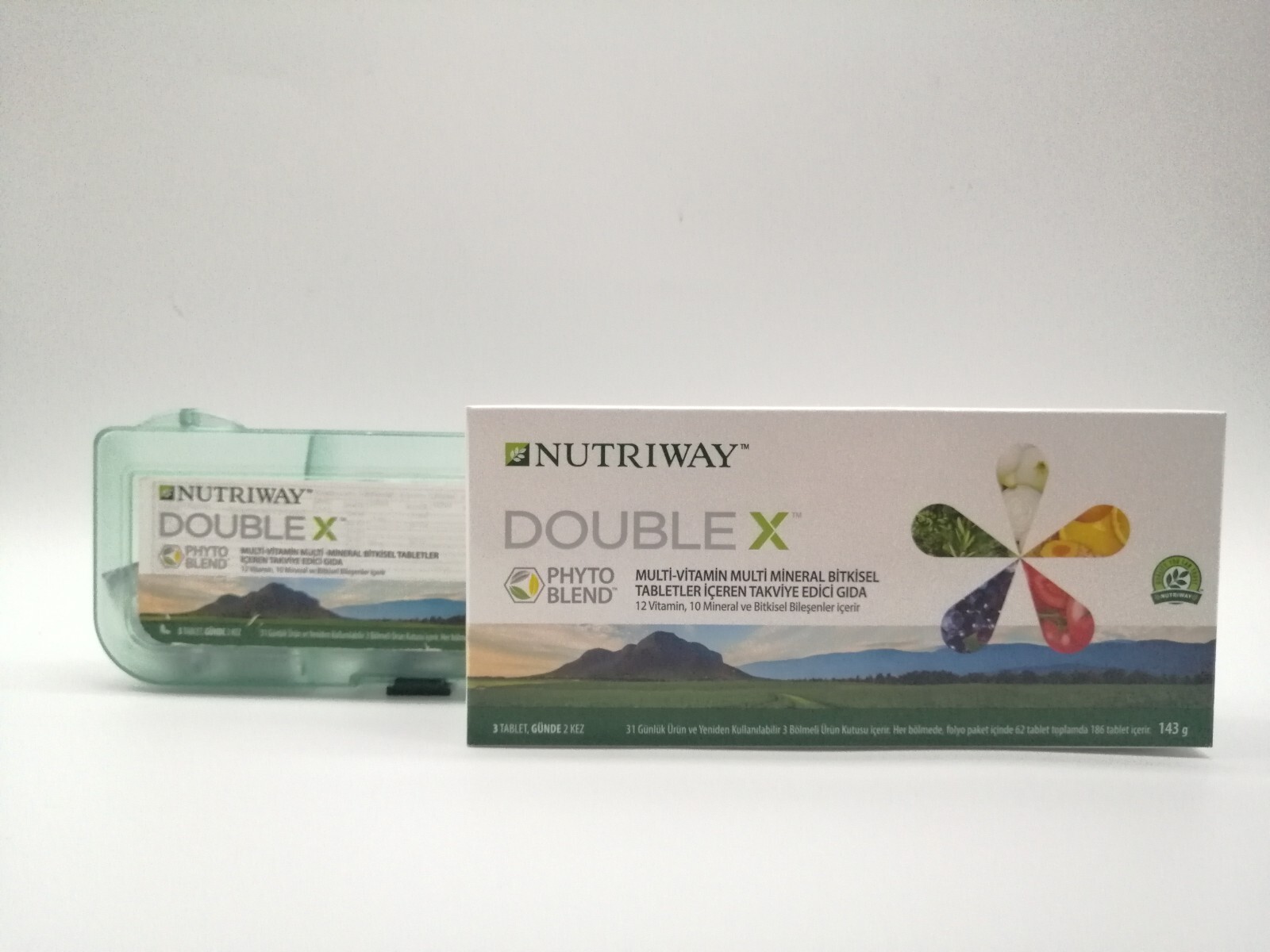 2 PACKS AMWAY Nutriway Nutrilite DOUBLE X Phyto Multivitamin 31 Day -Exp 04/2025
