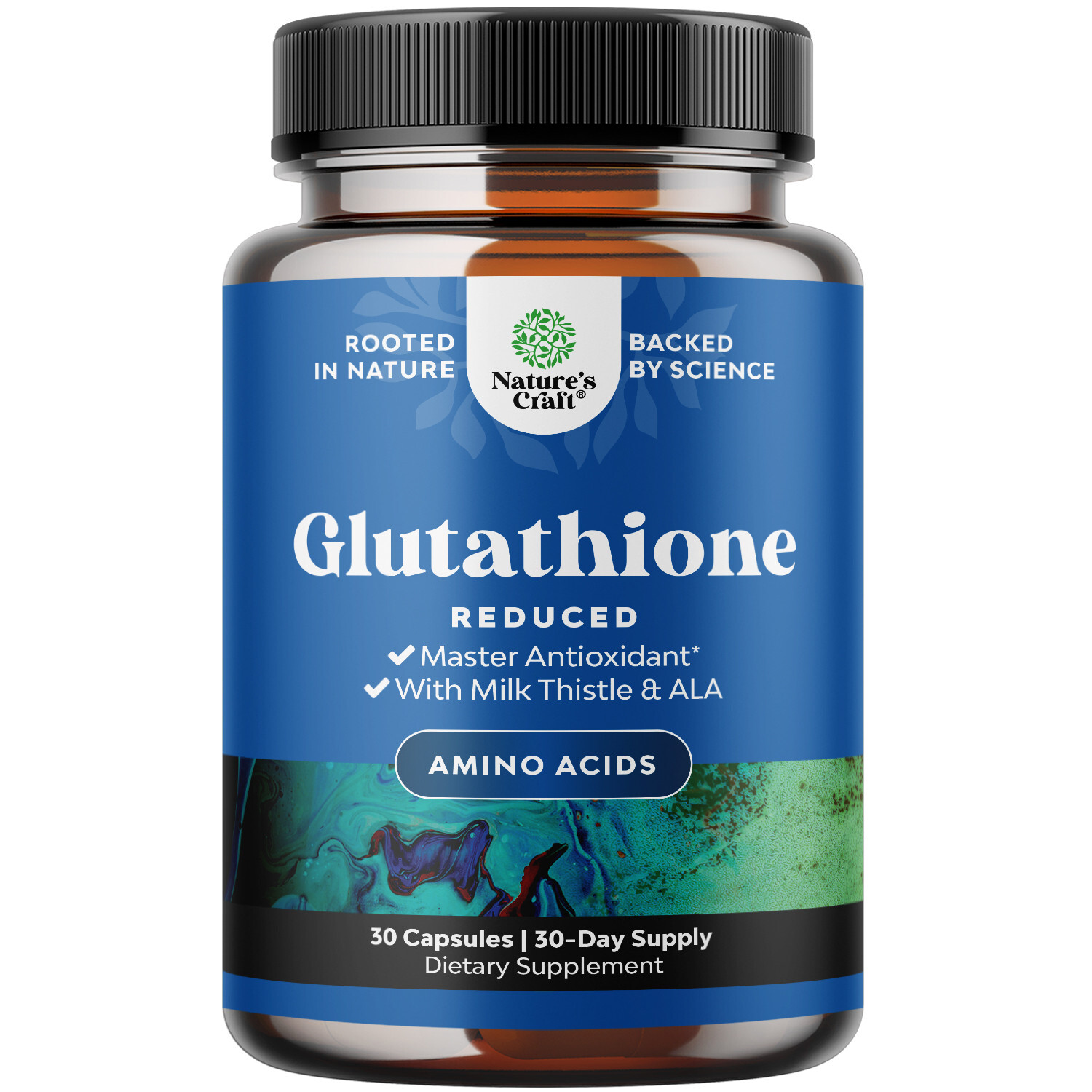 Reduced Glutathione Supplement with Glutamic Acid – L Glutathione ALA
