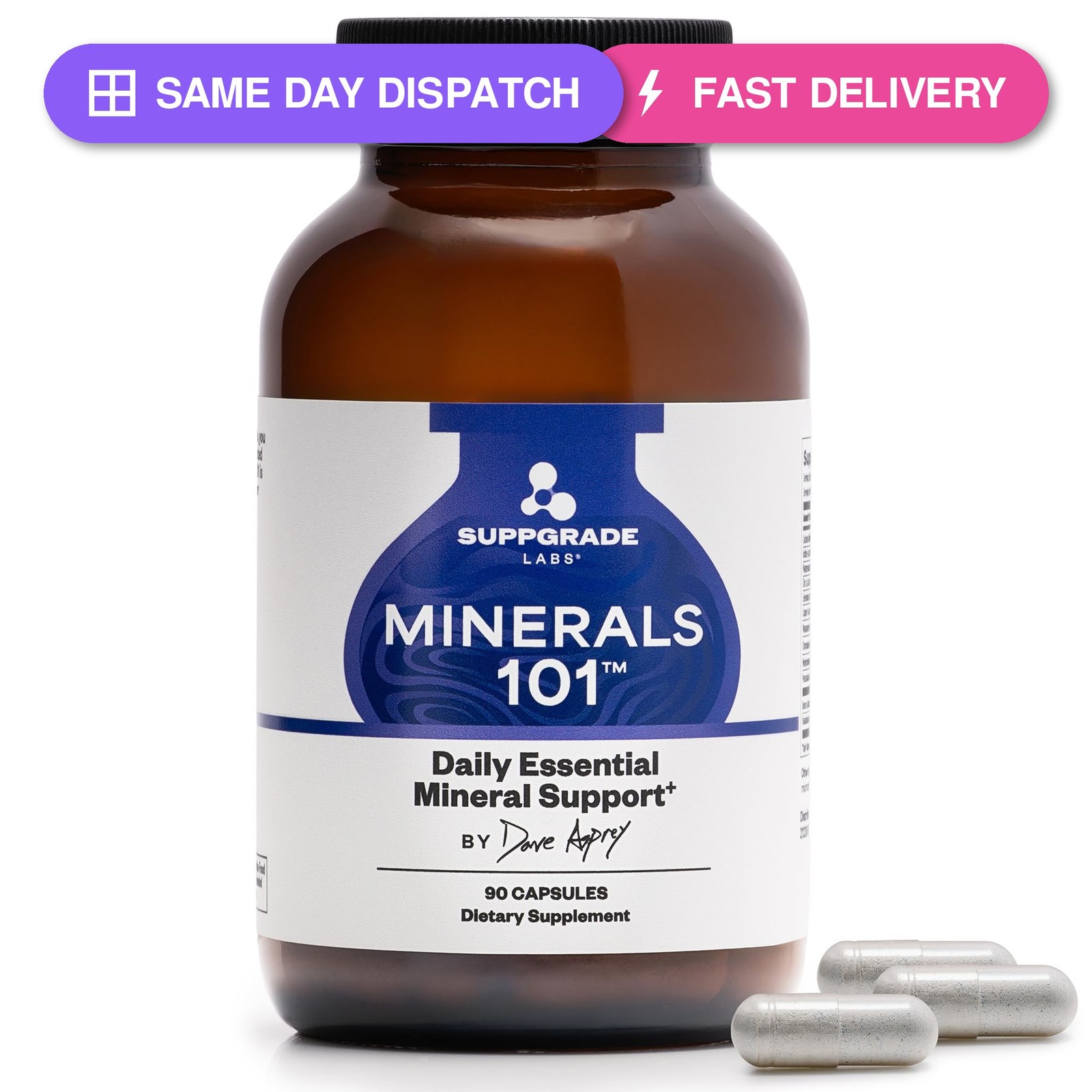 Suppgrade Labs Minerals 101 by Dave Asprey | Daily Essential Mineral Support…
