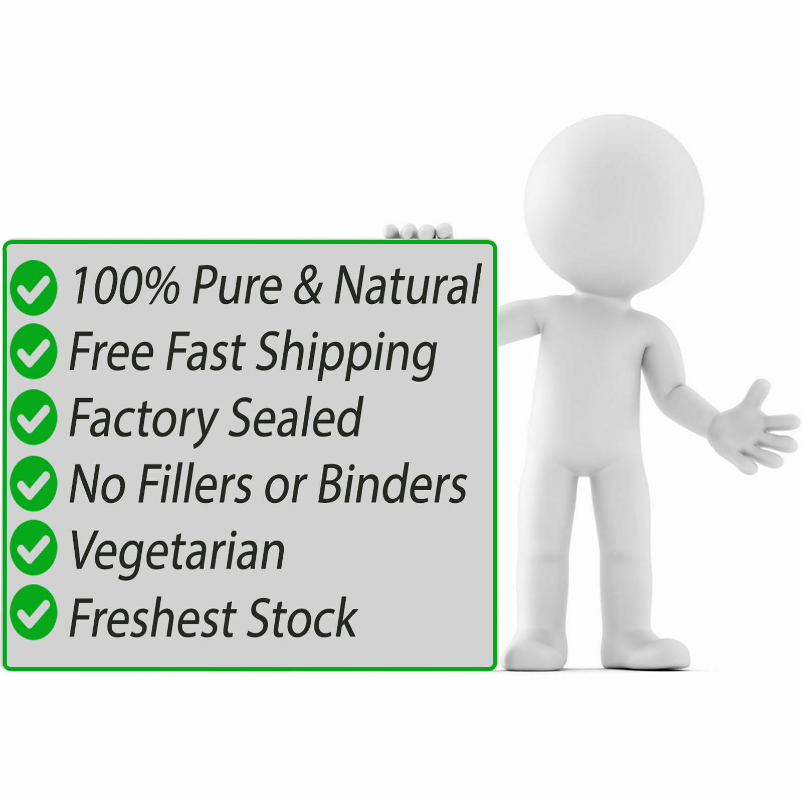 Pure Tribulus Terrestris Extract W/ 96% Saponins 60 Capsules, No Filler, Non-GMO
