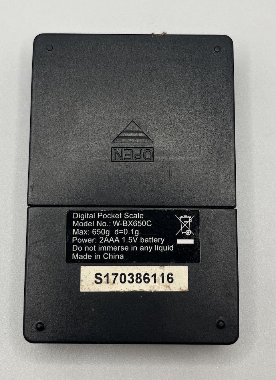 Weight Max Scale – Pocket Scale, Max Capacity 650gX0.1g – Tested Fully Working