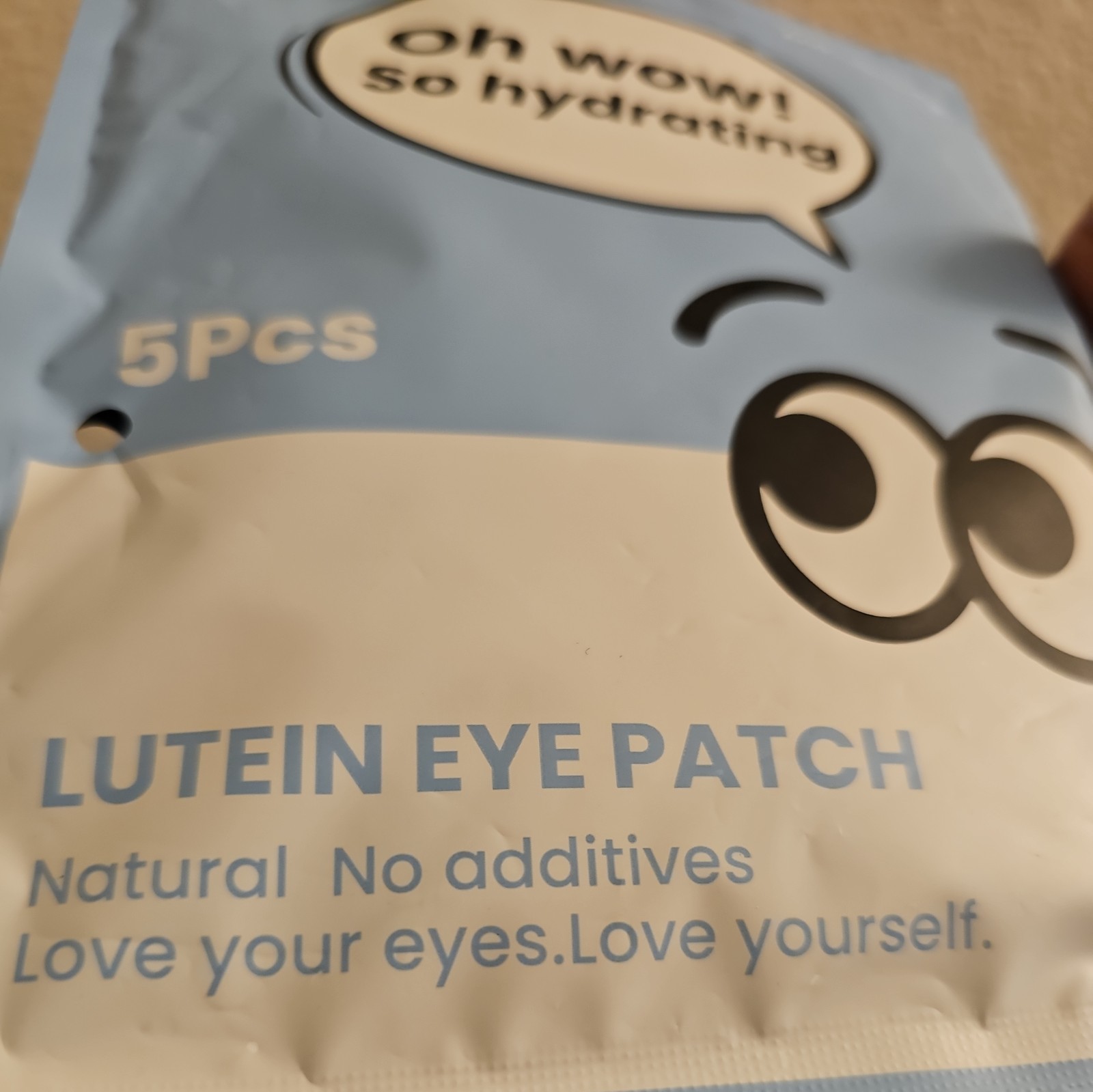 Lutein Eye Patches- 5 Eye Patches – 3 year shelf life