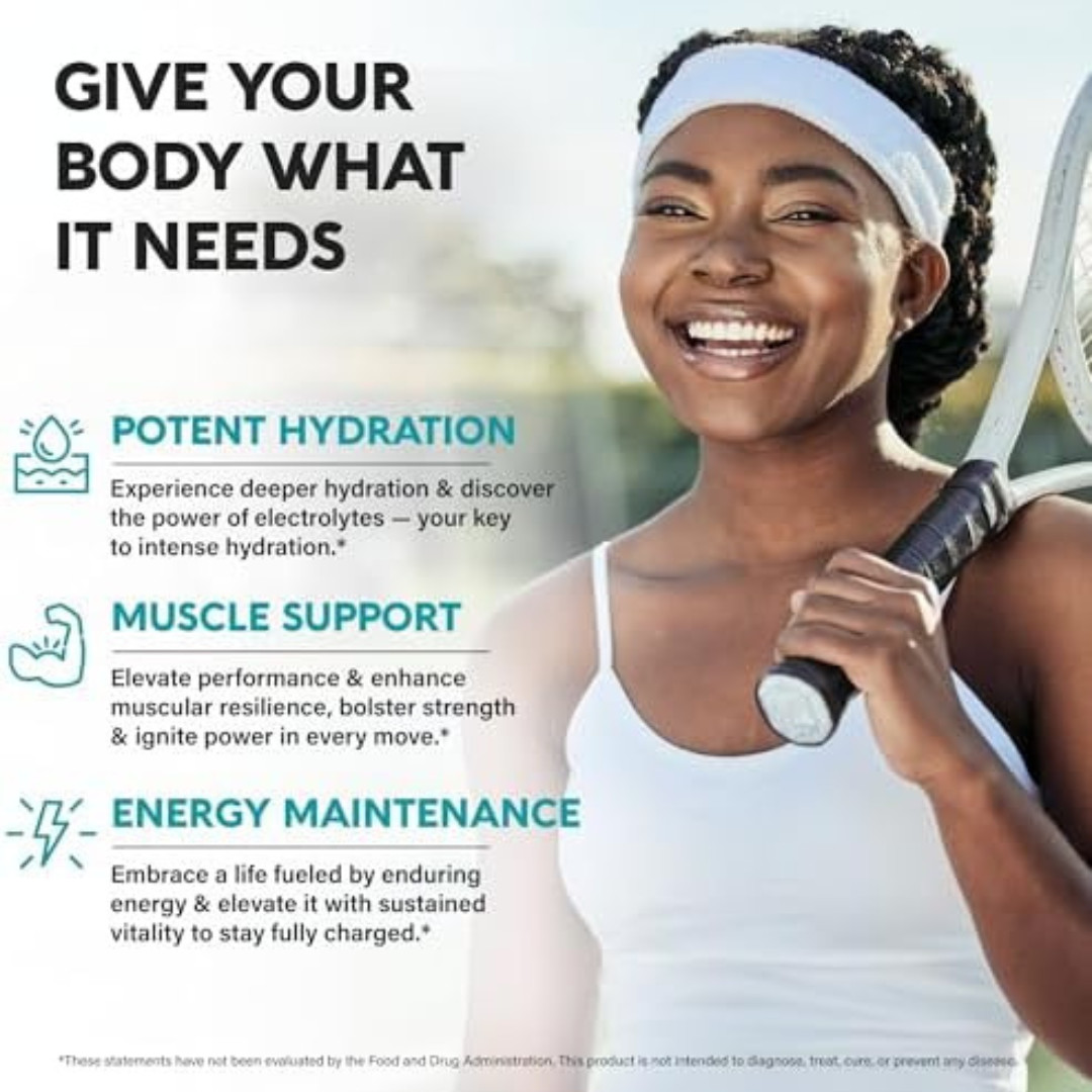 Electrolytes – Electrolyte Tablets with Magnesium, Sodium, Potassium, Chloride,