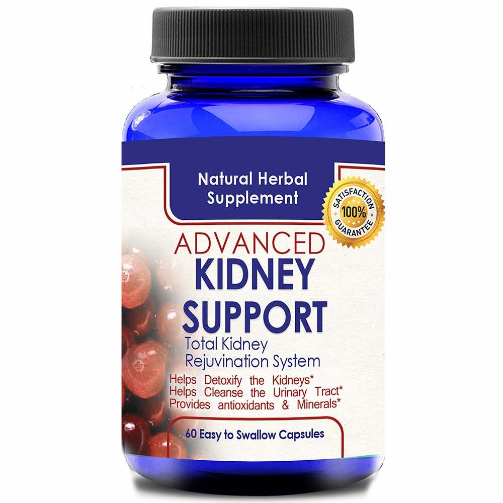 Ultimate Kidney Cleanser Pure Detox 60 Caps Herbal Quick Max FREE Ship