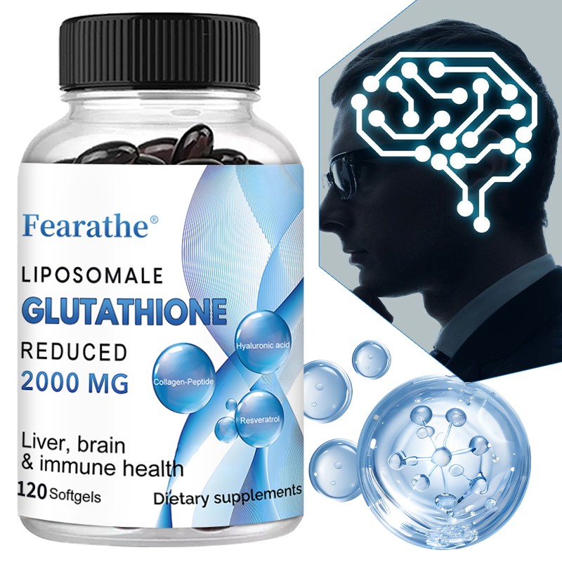 Liposomal Glutathione 2000mg – 120 Softgels for Liver & Immune Health
