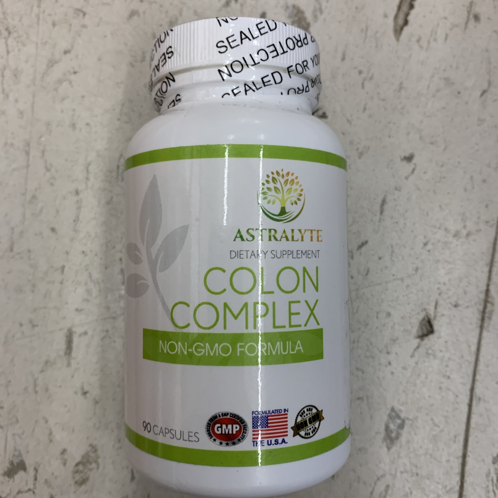 ASTRALYTE Colon Complex Lower Bowel Stimulator –7 Day Cleanse-90 Capsules-3/2026