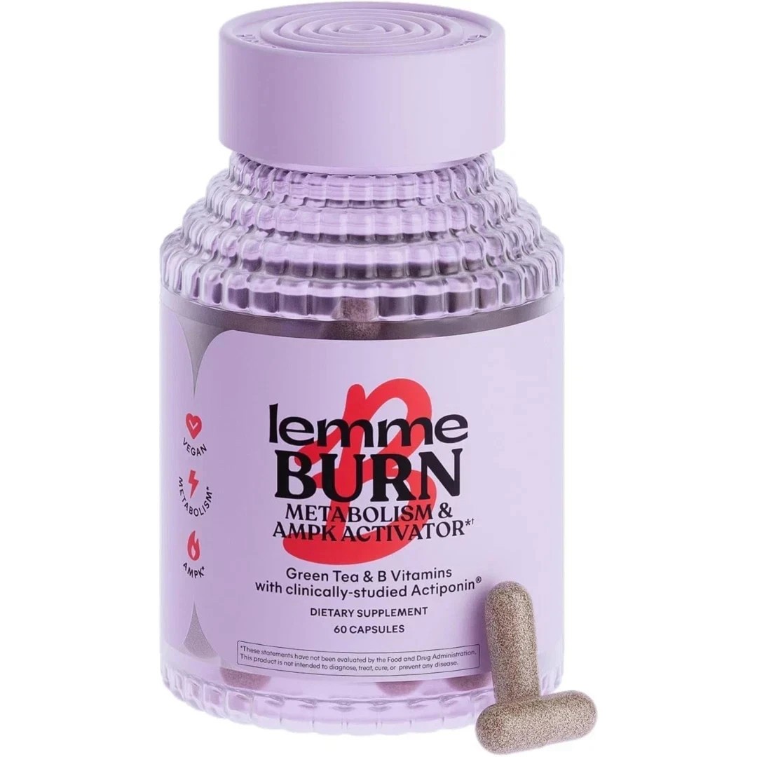 Lemme Burn Metabolism Belly Burning Fat AMPK Activating Supplement 60 Capsules-